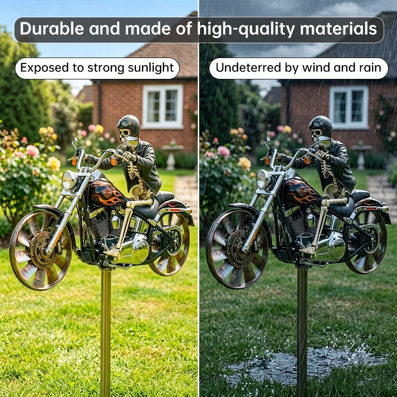 Copy of Motorcycle Wind Spinner Metal Decorative Pinwheel Windmill for Yard for Outdoor Patio Lawn Garden Landscape Backyard Art Decor