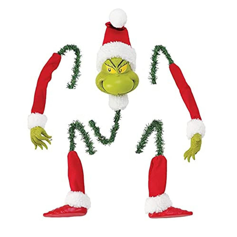 5Pcs Grinch Elf Body Ornaments - Xmas Tree Topper Decor