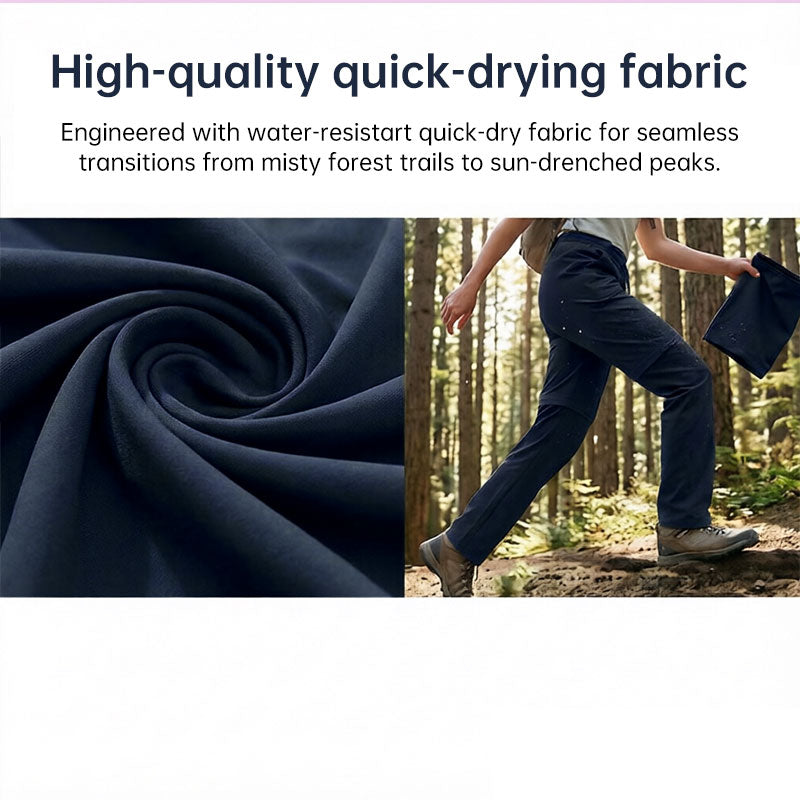 Copy of Women's Convertible Hiking Pants - Waterproof Quick-Dry Cargo Trousers with Zip-Off Legs for Camping, Fishing & Travel