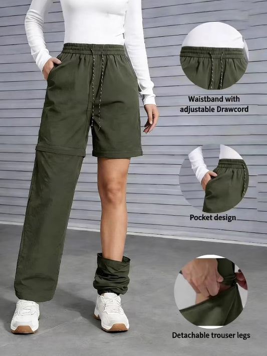 Copy of Women's Convertible Hiking Pants - Waterproof Quick-Dry Cargo Trousers with Zip-Off Legs for Camping, Fishing & Travel