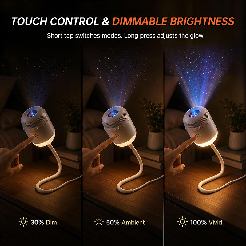 Copy of 5D Holographic Galaxy & Ocean Projector – Smart LED Night Light with 24 Films for Bedroom & Party Décor