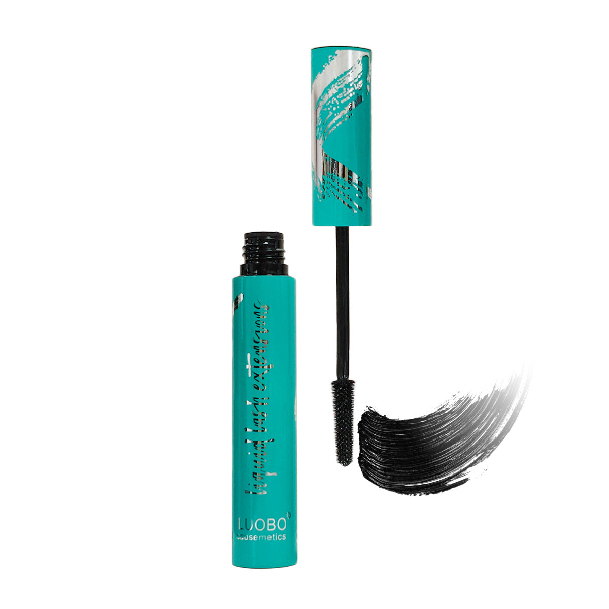 Green Box Mascara, Water-Removable, Long-Lasting, Smudge-Proof, Volumizing &amp; Lengthening, Waterproof, for Lash Enhancement
