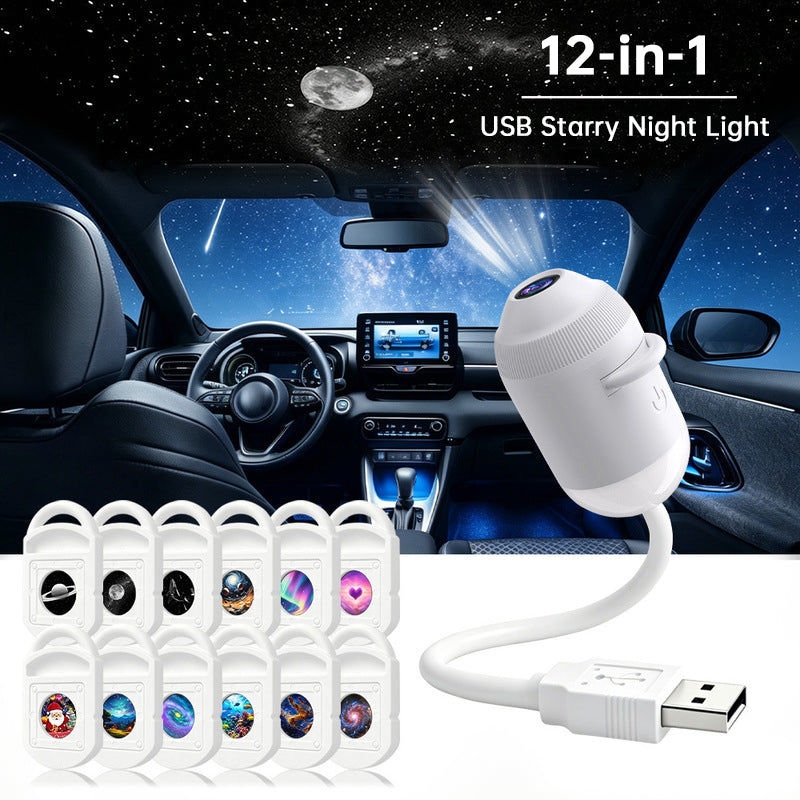 Copy of 5D Holographic Galaxy & Ocean Projector – Smart LED Night Light with 24 Films for Bedroom & Party Décor