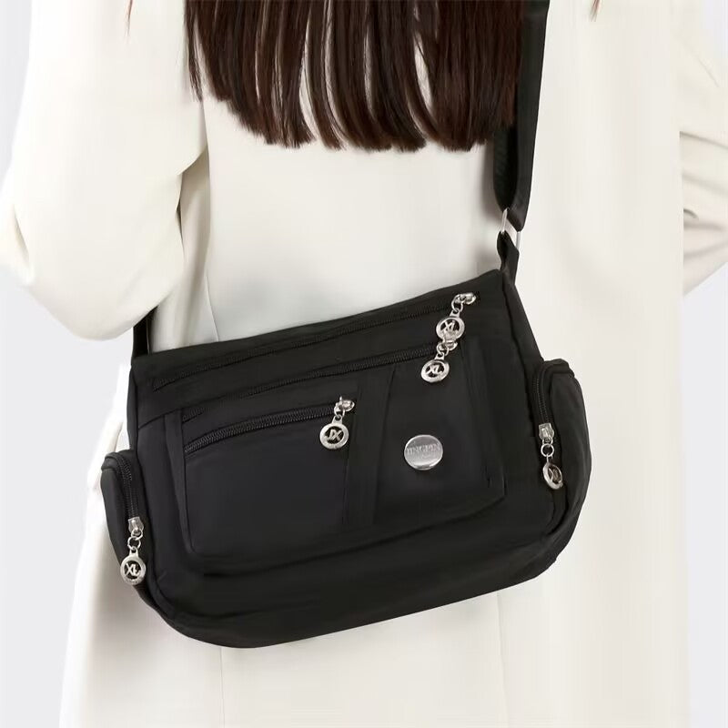 Copy of Multi-compartment single-shoulder crossbody bag for women, lightweight, large-capacity single-shoulder bag