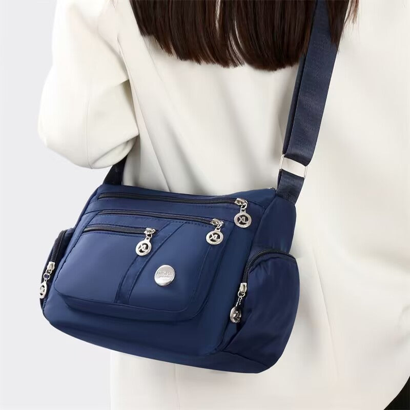 Copy of Multi-compartment single-shoulder crossbody bag for women, lightweight, large-capacity single-shoulder bag