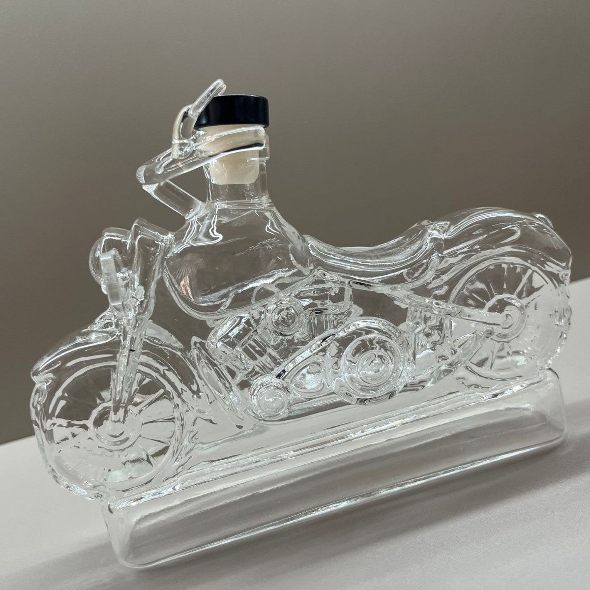 Motorcycle Whiskey Bottle High Borosilicate Glass Craft Beer Bottle Motorcycle Shape Bottle