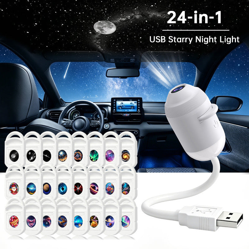 Copy of 5D Holographic Galaxy & Ocean Projector – Smart LED Night Light with 24 Films for Bedroom & Party Décor