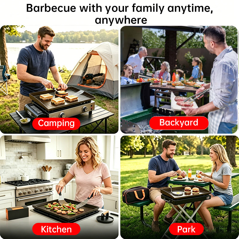 Copy of 29PCS BBQ Set w/ Burger Press, Stainless Steel Grill Tools & Spatula